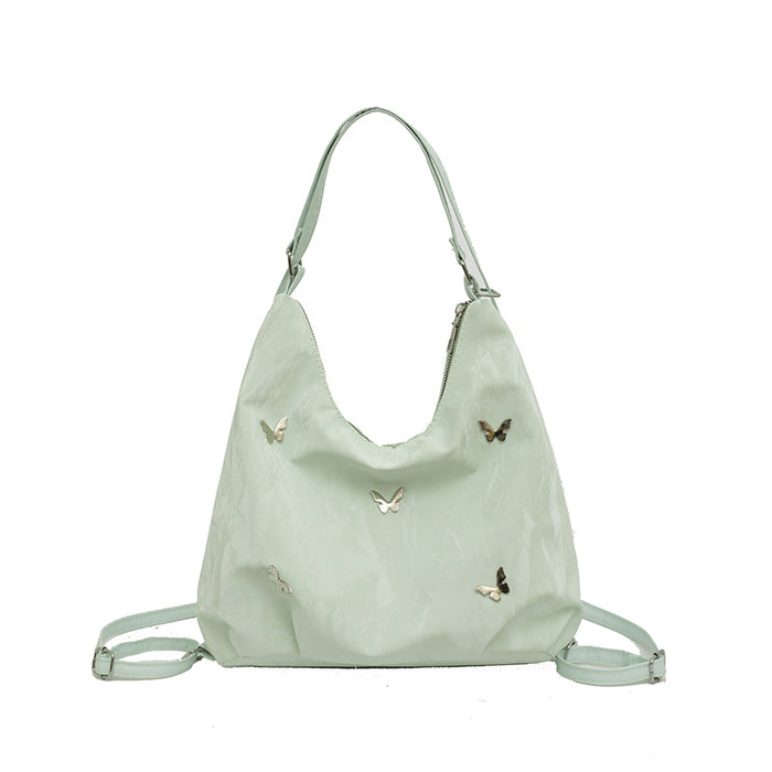 Wholesale Large capacity bag, high-end feel, niche commuting tote bag, backpack, single shoulder, crossbody backpack