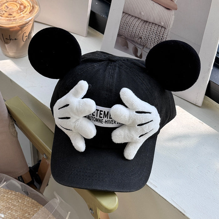Wholesale Cartoon Ears Baseball Hat Parent Child Palm Duck Tongue Hat