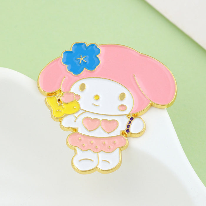 Wholesale Cute Cartoon Metal Brooch Bag Badge Personalized Badge