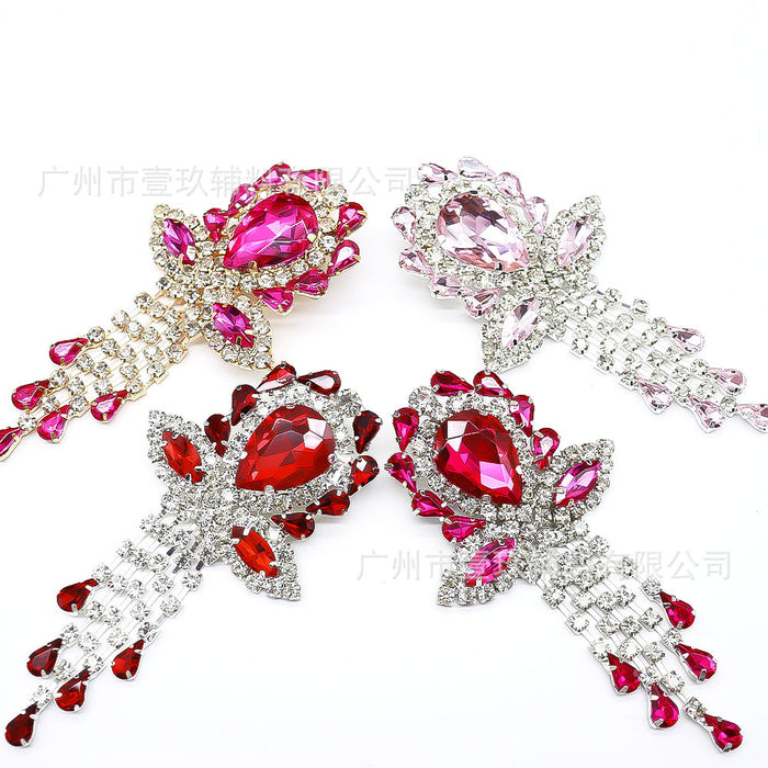 Wholesale DIY Crystal Tassel Corsage Accessories Pendant