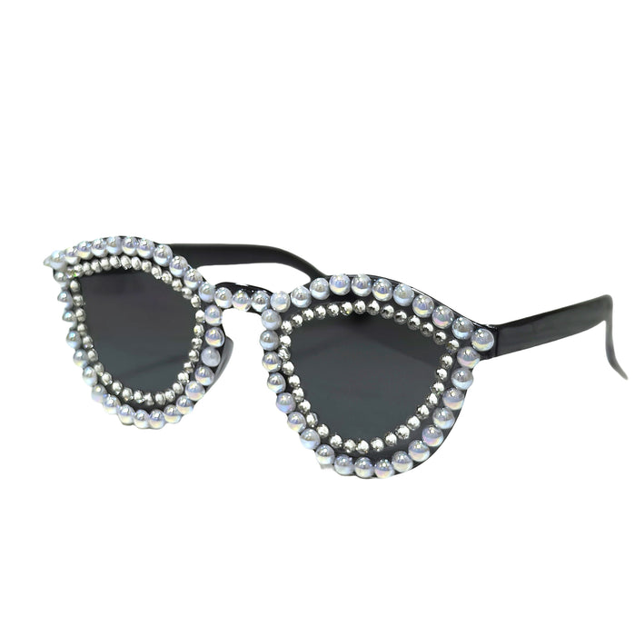Wholesale Pearl studded cat eye sunglasses and glasses