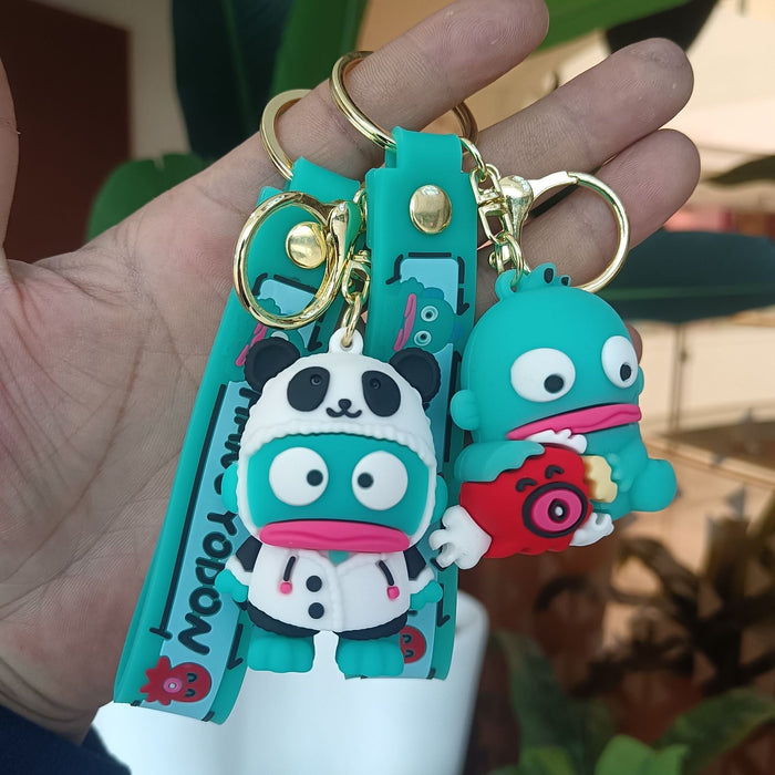 Wholesale Cartoon Silicone Anime Keychain JDC-KC-YiChang032