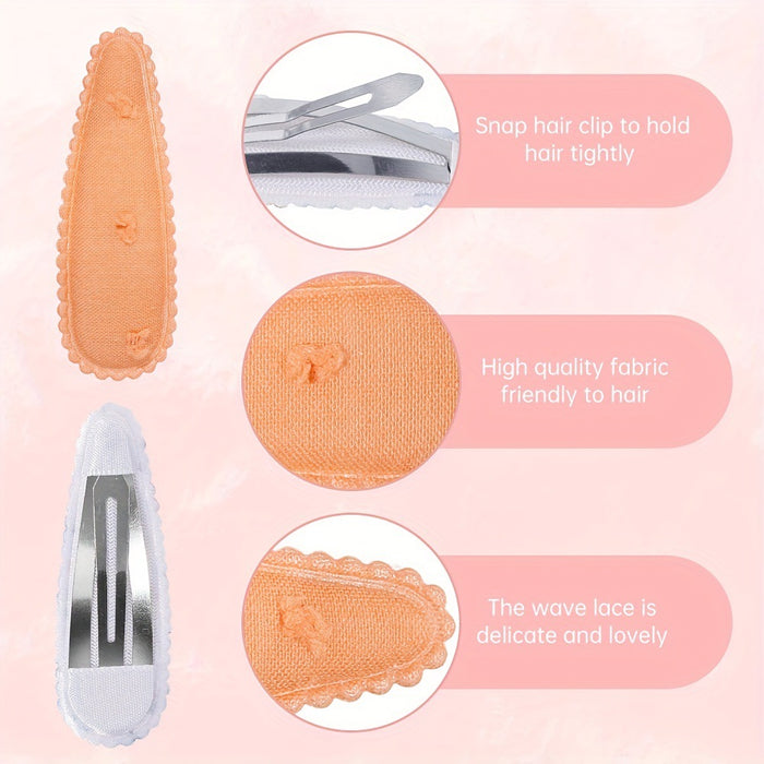 Wholesale hair accessories European and American BB clip printed side bangs clip color