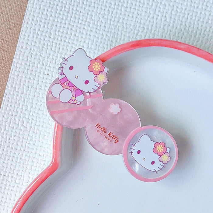 Wholesale Cute Cartoon Cat Acrylic Hair Clip for Bangs