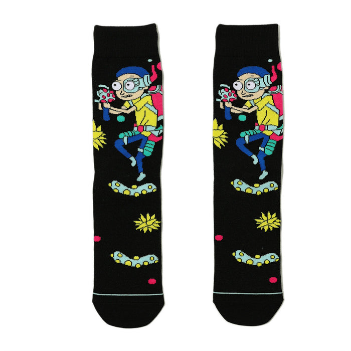 Wholesale Anime mid-calf socks,  couple socks