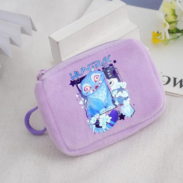 Wholesale KPop Devil Hunter Animal Coin Purse Cute Nylon Portable Wallet Casual Everyday Gift