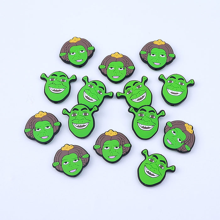Wholesale New Children's Cartoon Silicone Beads Jewelry JDC-BDS-HeXing001