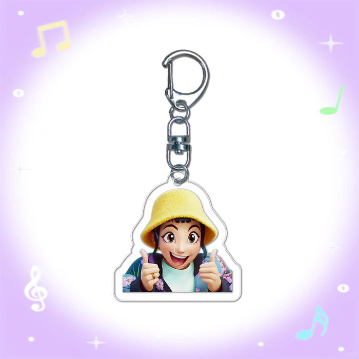 Wholesale Anime Custom Acrylic DIY Keychains