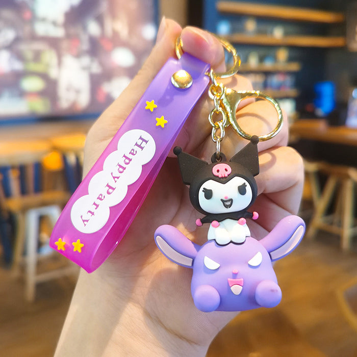 Wholesale Happy Classy Doll Pendant Keychains
