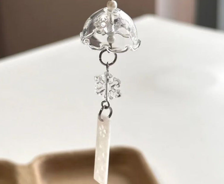 Wholesale Plaid Bow Garden Mobile Phone Chain Bag Hanging Pendant