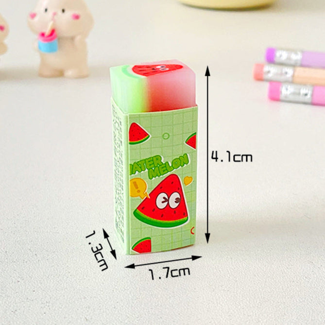 Wholesale Creative cartoon eraser children's less dandruff painting cutting eraser Primary School students sandwich eraser cute stationery