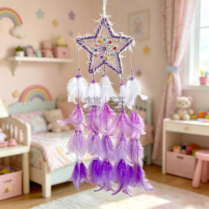 Wholesale Feather Dreamcatcher Wall Hanging Decorative Accent MOQ≥2