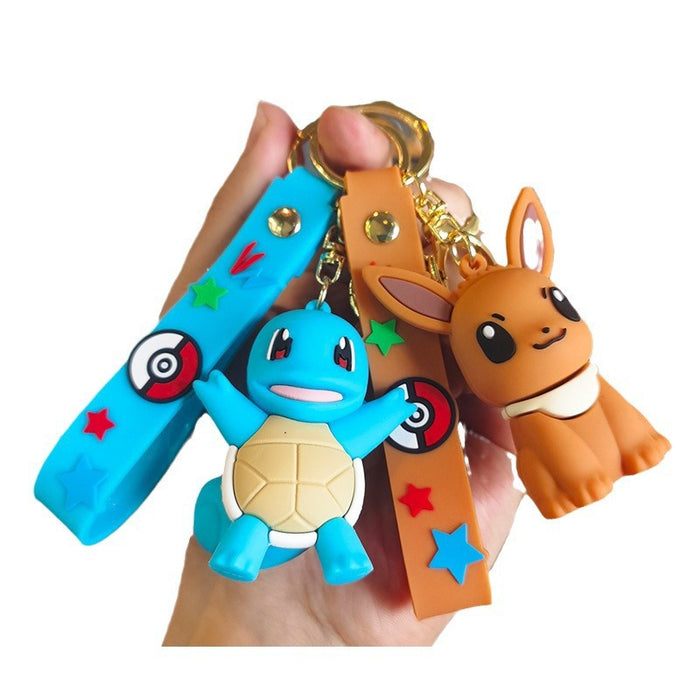 Wholesale Cartoon Doll Silicone Keychain JDC-KC-Tingm237