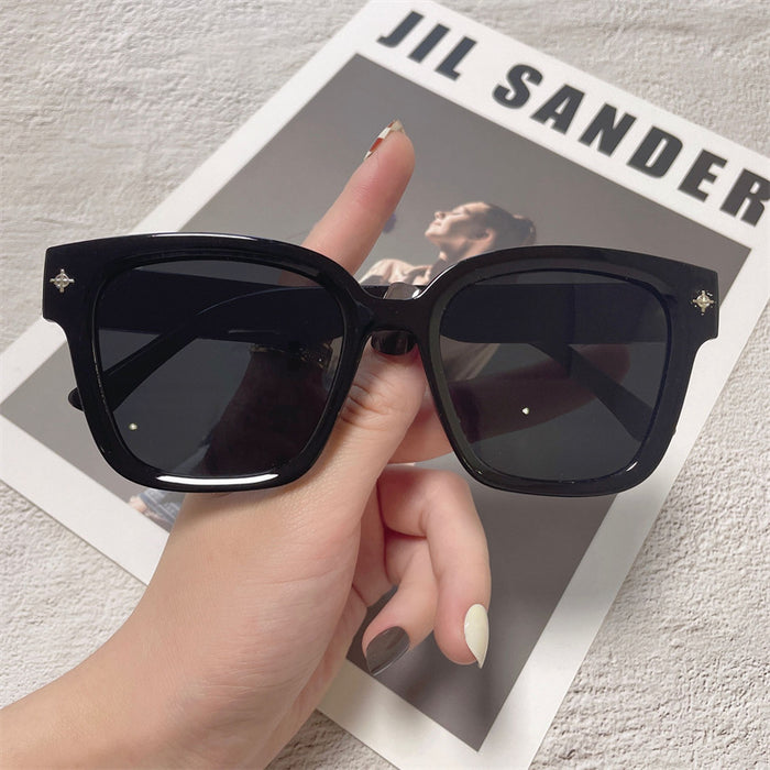 Wholesale Sunglasses Large Frame Square Brown Sunglasses Sunscreen Fashion Blade Sunglasses