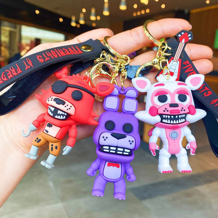 Wholesale Cartoon 3D Doll PVC Keychain JDC-KC-MingT049