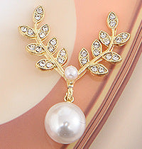 Wholesale Alloy Accessories Pearl Tassel Love Pendant Accessories