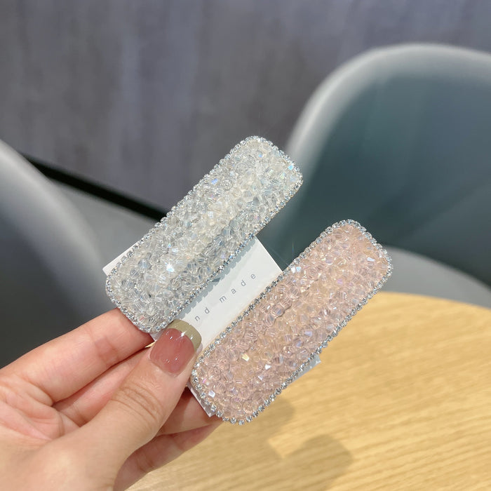 Wholesale Flash Full Diamond Hair Clip Side Hairpin Hair Accessories Headwear