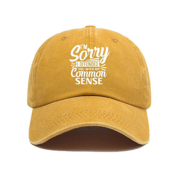 Wholesale New letter baseball cap with personalized curved roof and dome sunshade hat