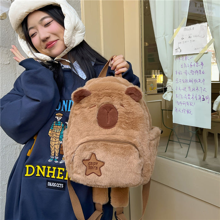 Wholesale Cartoon Cute Plush Backpack Bags JDC-BP-Youk001