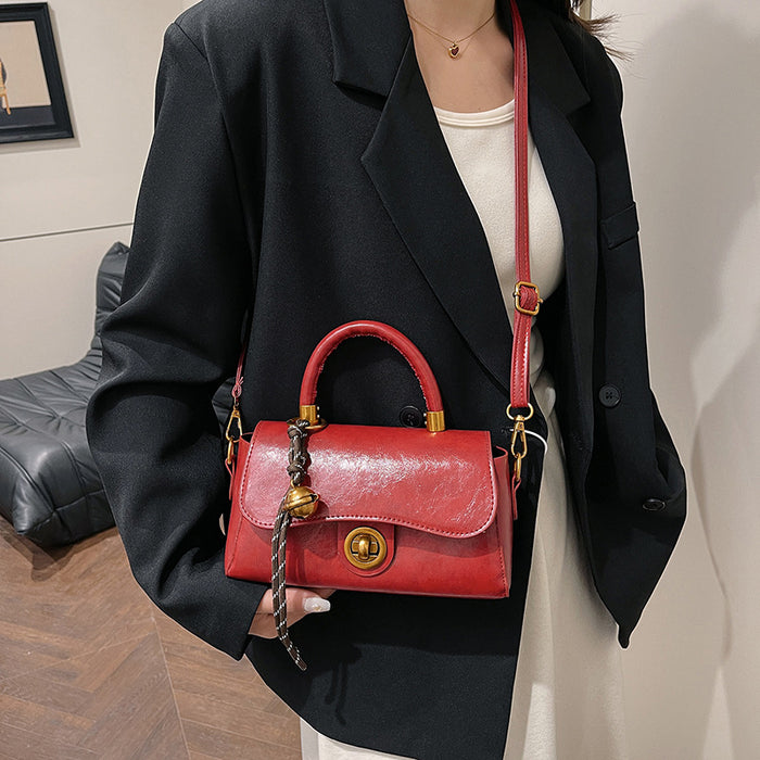 Wholesale Handheld commuting bag, retro small square bag, versatile and multifunctional single shoulder diagonal cross bag