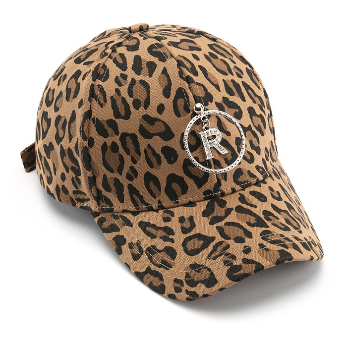 Wholesale Hat leopard eaves baseball cap  outdoor street popular sports pendant cap