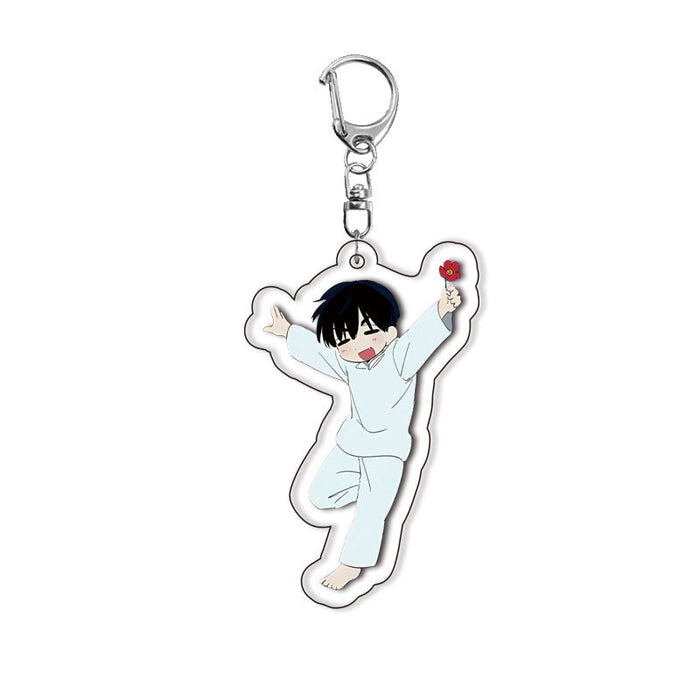 Wholesale Acrylic Double-Sided Keychain Anime Peripheral Creative Pendant