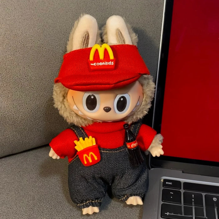 Wholesale First,  Second,  and Third Generation  Doll Clothes,  High-End Mcdonald' s Co-Branded  Gift Set,  Workers'  French Fries and Cola