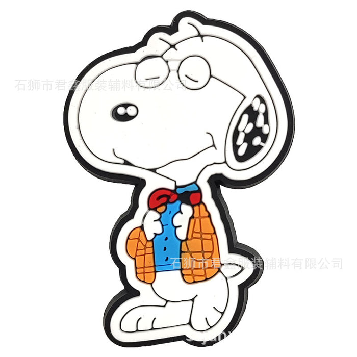 Wholesale 50pcs hole shoes soft rubber decorative buckle shoe accessories