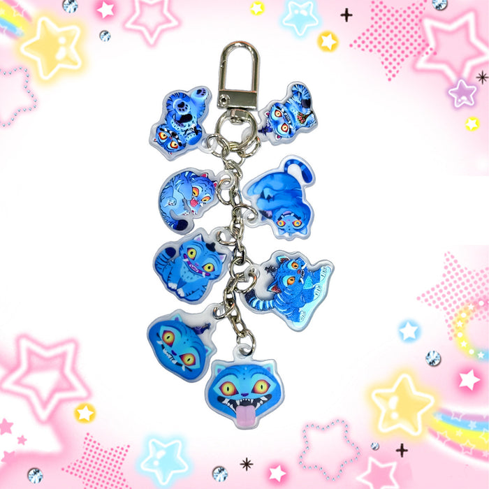 Wholesale 5pcs/ set Kpop Acrylic Keychain Bag Charm