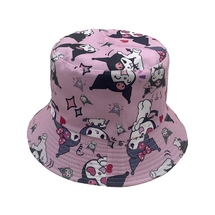 Wholesale Cartoon Cute Double-sided Embroidery Printing Bucket Hat JDC-FH-AXing028