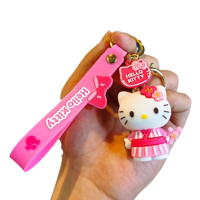 Wholesale Cartoon Doll Silicone Keychain JDC-KC-Tingm246