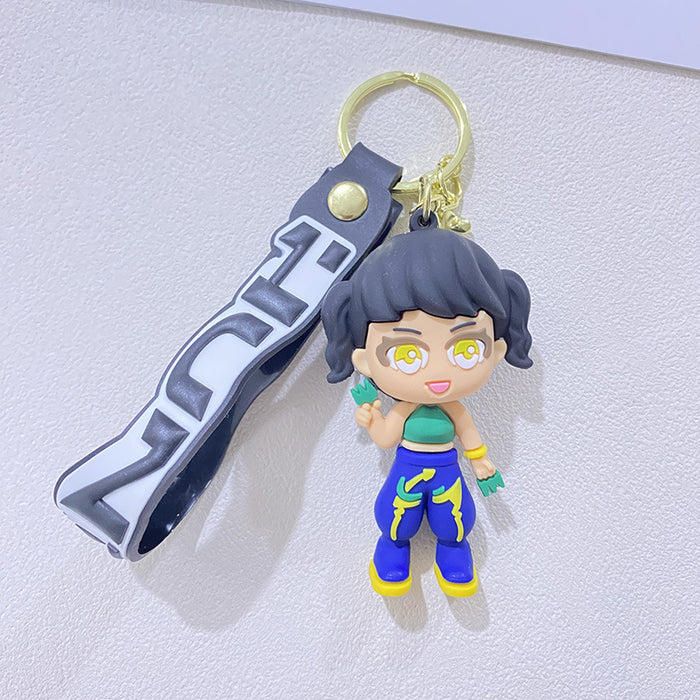 Wholesale KPOP anime-themed personalized character keychains