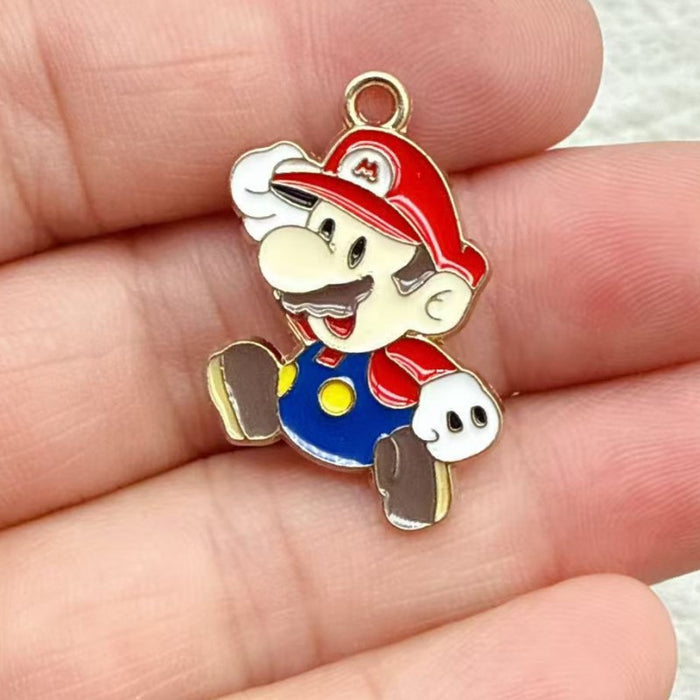 Wholesale 10pcs DIY Alloy Oil Drip Packaging Jewelry Bracelets,  Earrings,  Necklaces,  Hair Accessories,  and Pendants