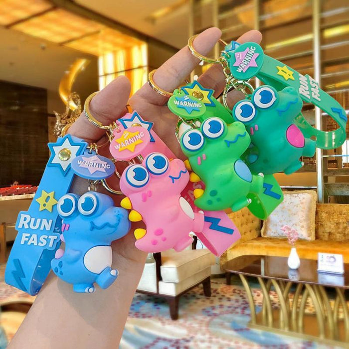 Wholesale Cartoon Silicone Doll Keychain JDC-KC-MingT124