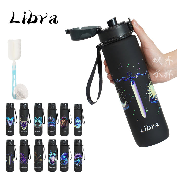 Wholesale Constellation water cup bounce cup plastic water cup