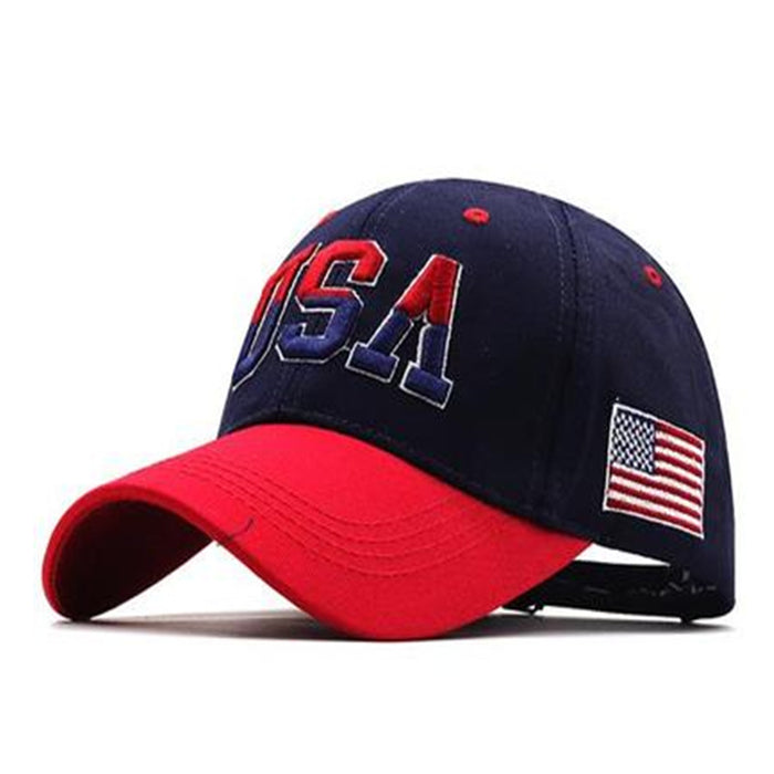 Wholesale Embroidered baseball cap with the letters USA
