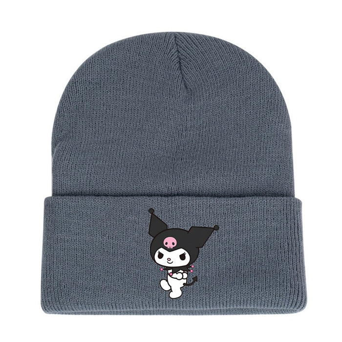 Wholesale Autumn and Winter Cartoon Cute Knitted Wool Hat JDC-FH-JieRui001