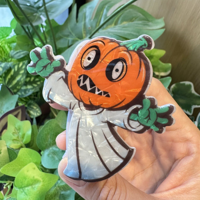 Wholesale  pumpkin skull ghost scratching clip funny hairpin personality ponytail clip  hair accessories