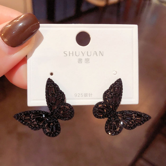 Wholesale Black Butterfly Earrings Earrings for Women