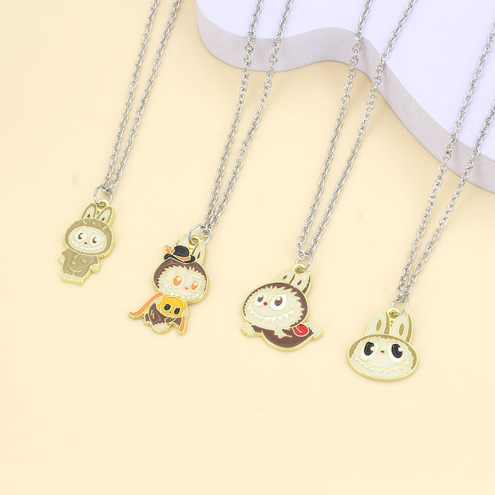 Wholesale Cartoon cute necklace alloy exquisite collarbone chain