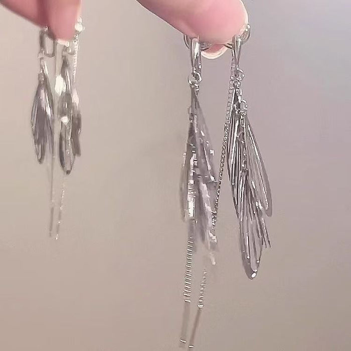 Wholesale Butterfly earrings, light luxury without ear holes and earrings