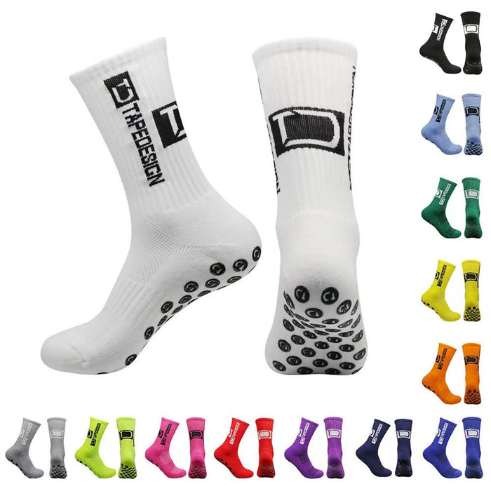 Wholesale Sports protective socks, professional sweat absorbing and anti slip football socks, basketball running breathable socks for men