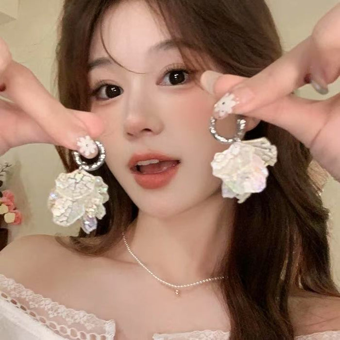 Wholesale Grape Theme Acrylic Earrings - Summer Fashion Jewelry Accessory Gift