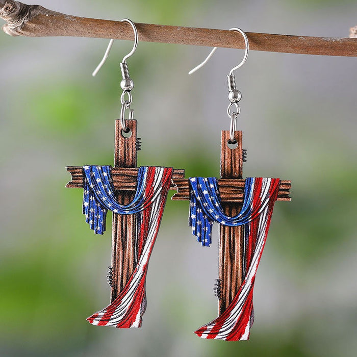 Wholesale New Cross Acrylic Flat Earrings and Accessories