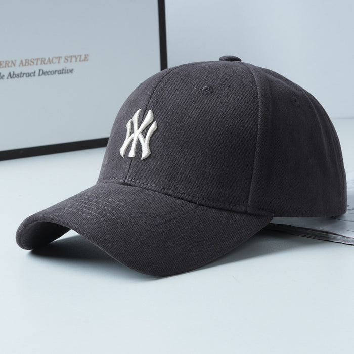 Wholesale Hat women's sanding deepened hard top baseball cap big head