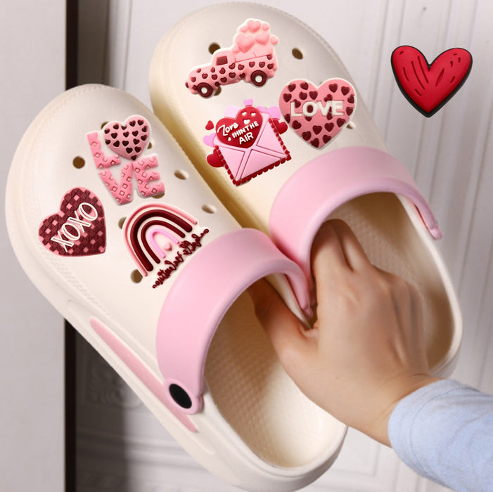 Wholesale Cartoon hole shoes, flower shoe buckles, decorative buckles, DIY shoe accessories, cross-border