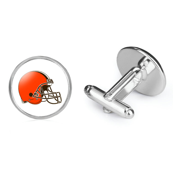 Wholesale 50pcs  Football Team Cufflinks Cufflinks