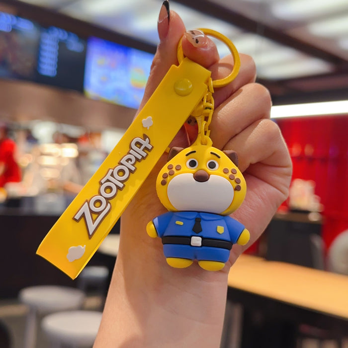 Wholesale Cute PVC cartoon keychains