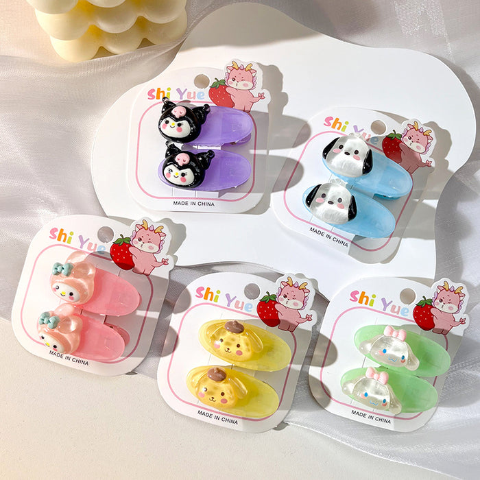 Wholesale Cartoon Cute Children's Plastic Hairpin JDC-HC-Leiyang002