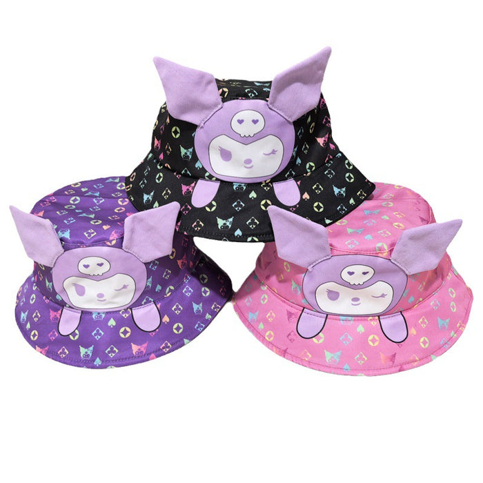 Wholesale Fisherman's hat, cute ears, cartoon basin hat, outdoor sun hat, sun hat
